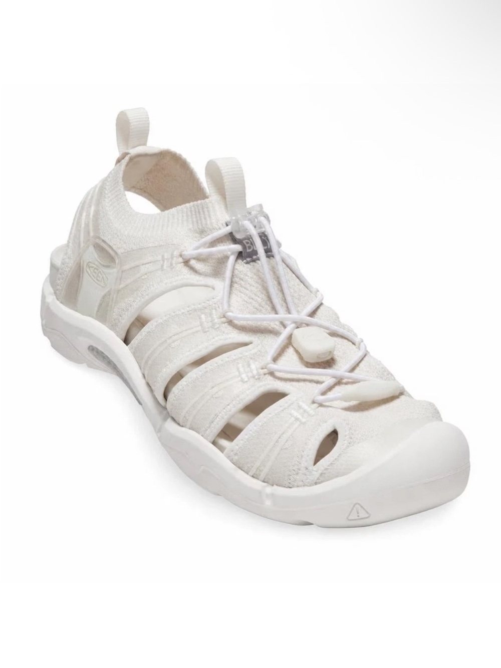 KEEN | EvoFit One Mens Size 13 Water Water Sandal Triple White Hiking Shoes